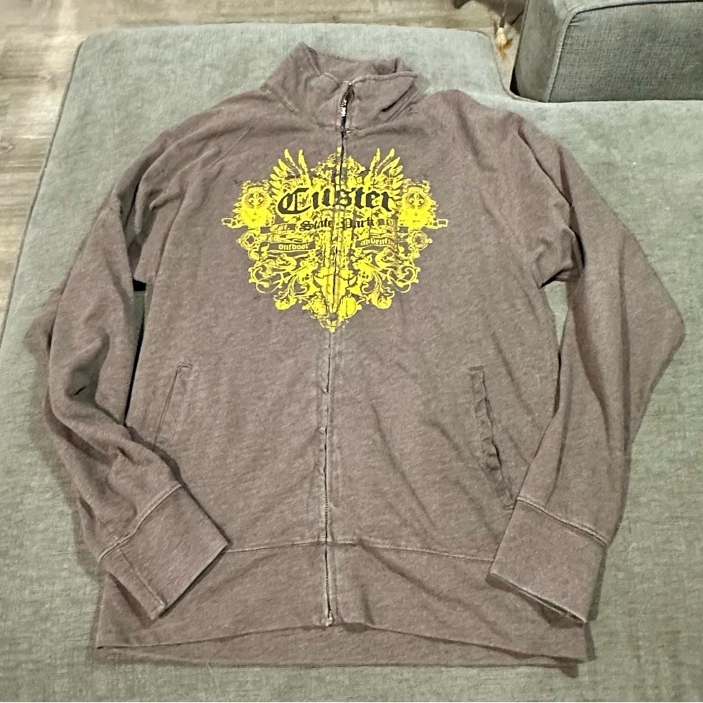 Women’s Brown and Yellow Custer State Park Jacket